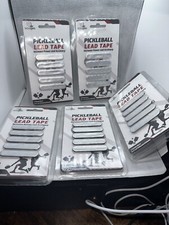 Pickleball Lead Tape 3 Gram Bars Solemn Sports 5 Packs 25 Pieces 