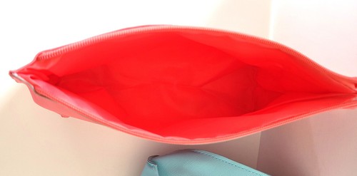Elizabeth Arden Make-Up Pouches / Travel Bags 2pcs. Blue and Peach Colors. New - Picture 11 of 13