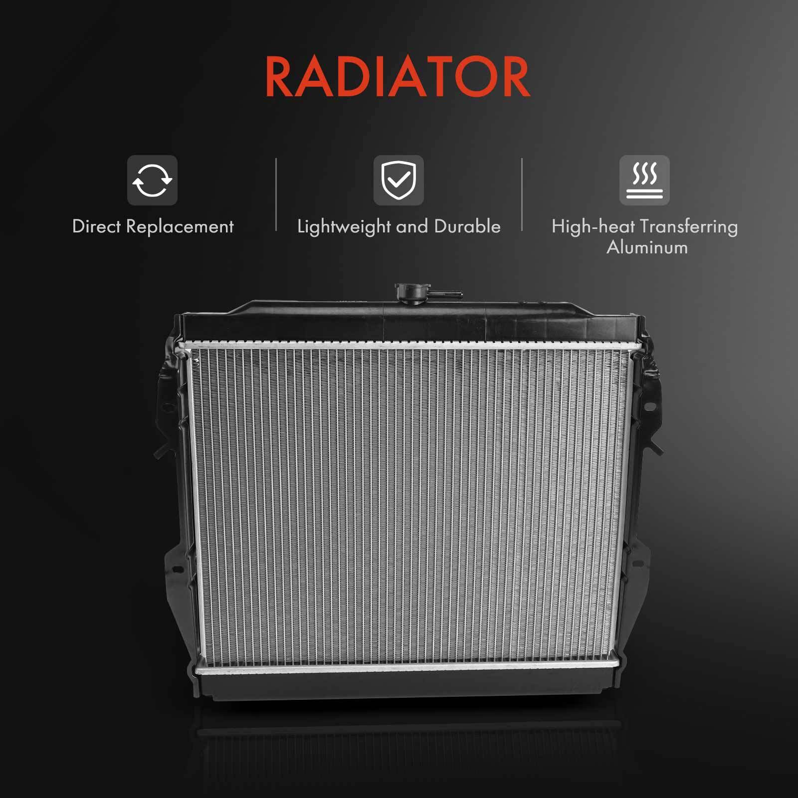 Radiator w/ Oil Cooler for Toyota 4Runner 8491 Pickup 8695 L4 2.4L Auto Trans. eBay