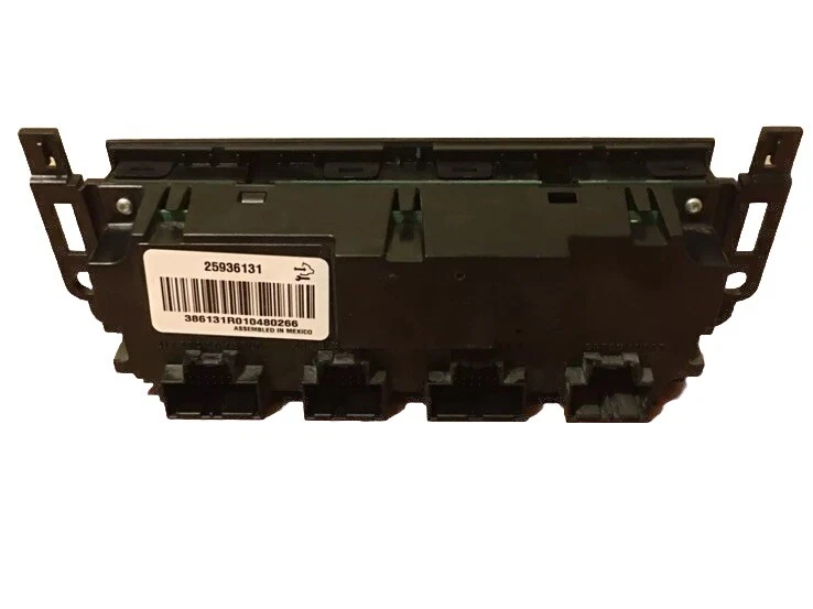 Chevrolet Silverado 1500 2007 08 09 2010 2011 control de calefacción de aire acondicionado con descongelación trasera Foto 3 de 4