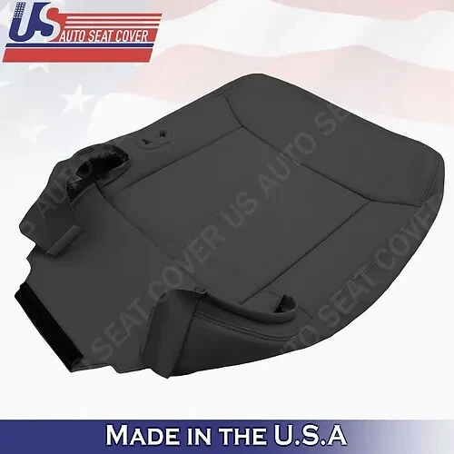 Cubierta de cuero negra para conductor y pasajero Lincoln Town Car 2003 a 2011 Foto 3 de 4