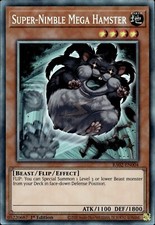 RA02-EN004 Super-Nimble Mega Hamster Collector's Rare 1st Ed YuGiOh