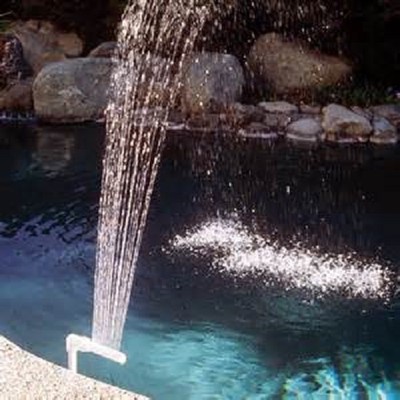 Waterfall Pool Fountain Cascading Inground Above Ground Pool Water ...