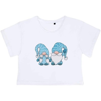 ''Gonk Couple'' Damen Baumwolle Crop Tops (CO051488)