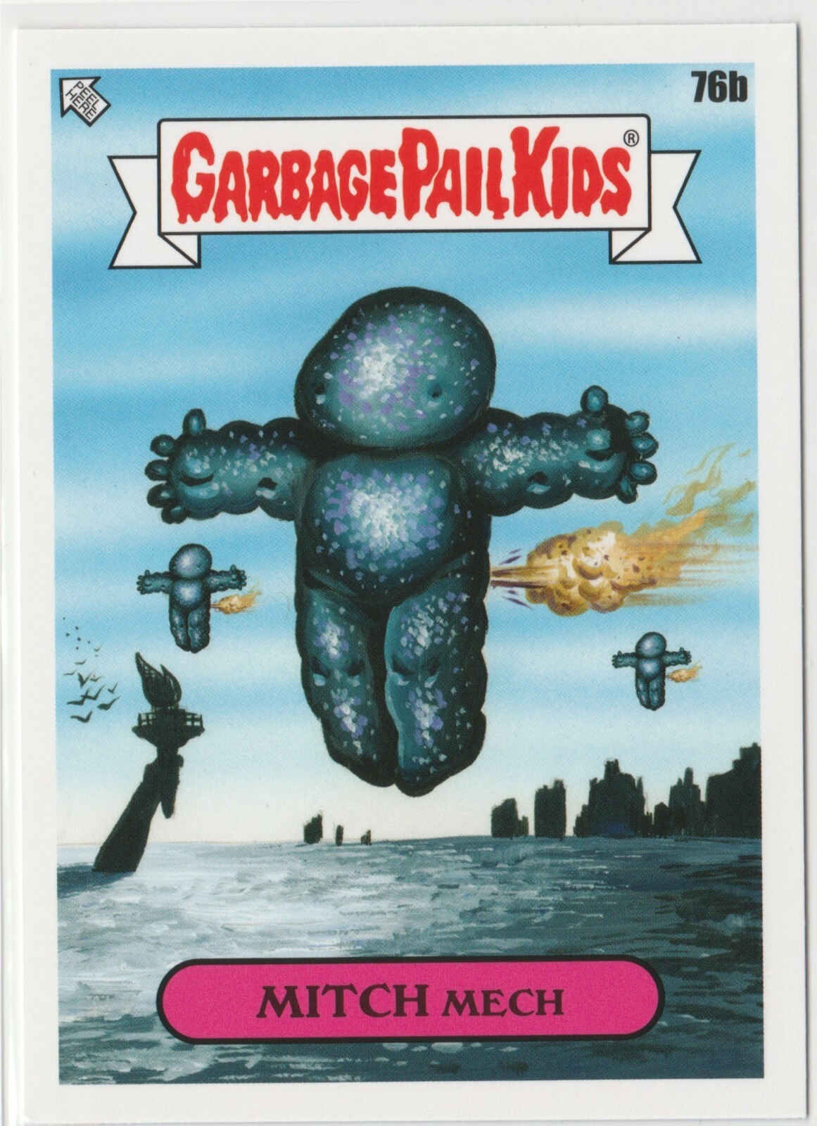 Mitch Mech #76b Garbage Pail Kids GPK 2023 Intergoolactic Mayhem Trading Card  