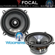 FOCAL AUDITOR RIP-130W CAR 5.25" MIDWOOFERS 4 OHM SPEAKERS & GRILL COVERS NEW