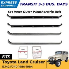 For Toyota Land Cruiser Fj40 Fj45 1980-84 Weatherstrip Door Beltline Wo Vent