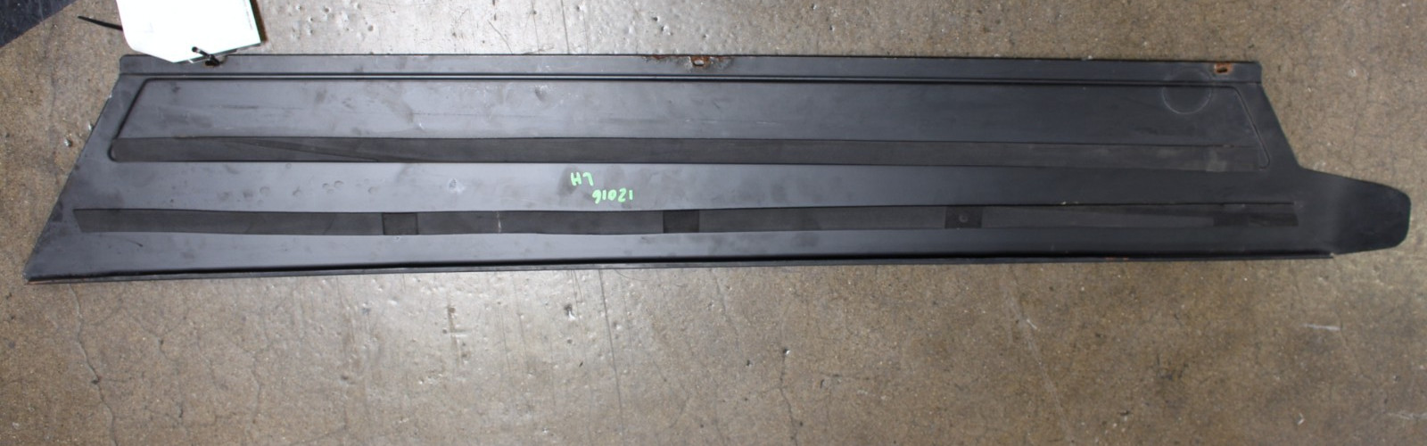 Ferrari 348 LH, Left, Door Step Plate, w/ Rubber, Scuffed, Used, P/N 62172000