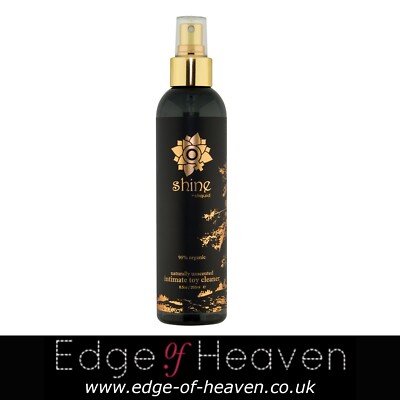 Sex Toy Cleaner Sliquid Shine Organic 255ml Vegan Hypoallergenic Aloe Vera  Based | eBay UK