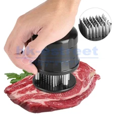 Needle Meat Tenderizer Injector Flavor For Steak Marinade 56 Pin Kitchen Tool