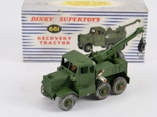 Dinky Toys GB No. 661 Recovery Tractor Military Breakdown Truck In Box