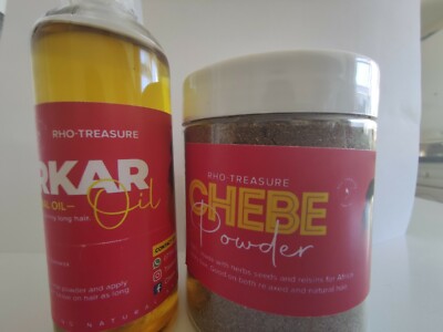 150g ORIGINAL TSCHADISCHES CHEBE PULVER 100% Bio natürlich + 100mls Karkaröl 
