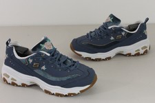 skechers d lites bright blossoms wide