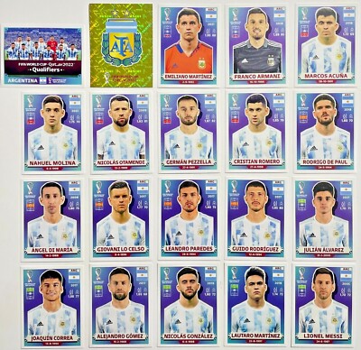 Panini FIFA World Cup Qatar 2022 | ARG MEX FRA AUS ESP CRC GER JPN (PICK) 50%OFF