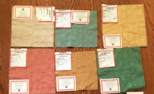 BRUNSCHWIG FILS 6 pcs Chandler Woven 9" Fabric Samples