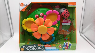 HEXBUG CuddleBots Garten Karussell, interaktives Spielset | ab 18 Mon.