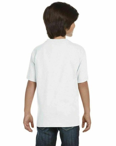Hanes Youth Beefy-T® T-Shirt Boys & Girls Tee Shirt XS-XL 5380 - Picture 2 of 60