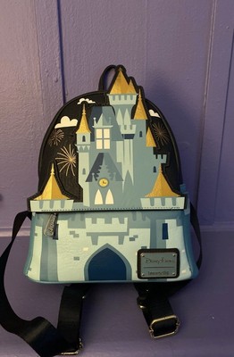 Cinderella Castle Mini Backpack Disney Parks Loungefly WDW ...