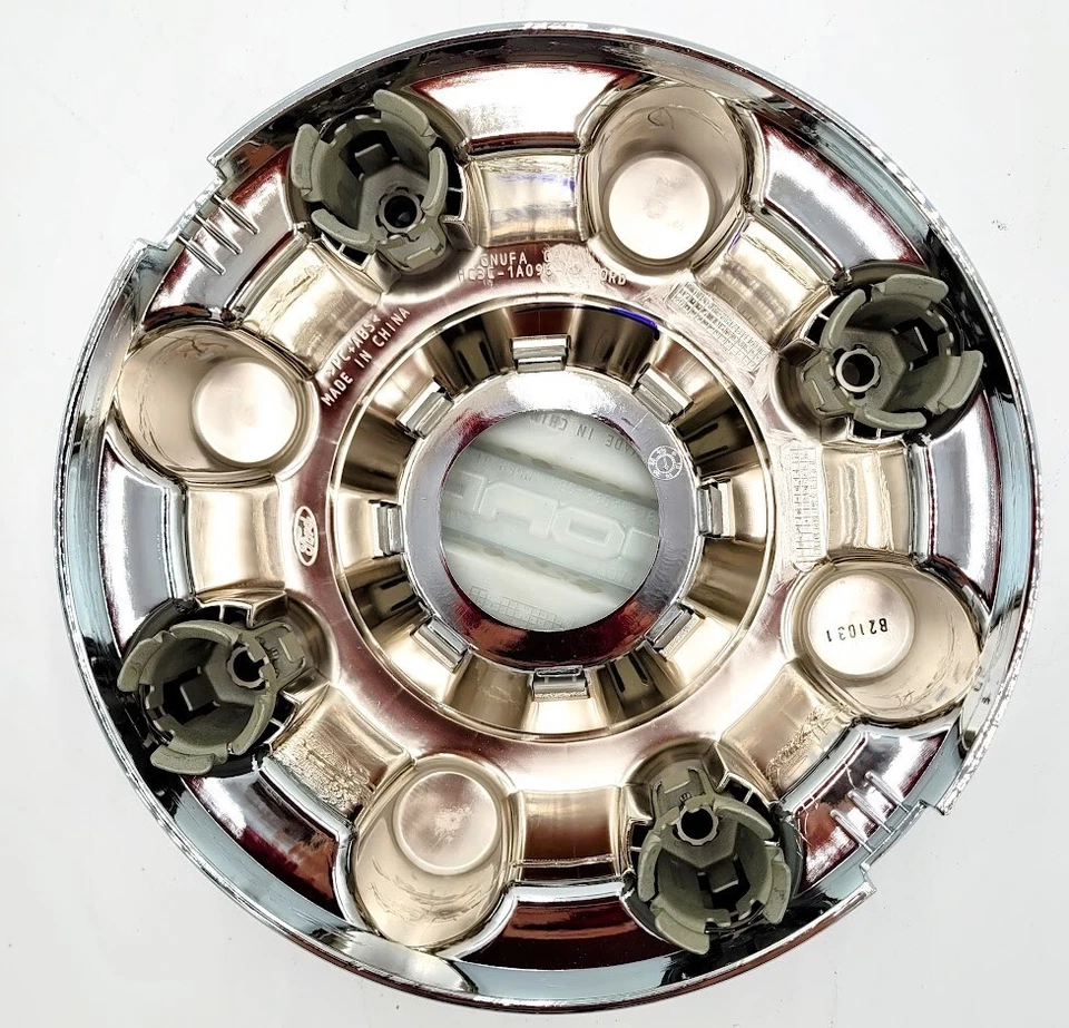 OEM 2017-2024 Ford F250 Super Duty Rear Chrome 8 Lug Center Cap - HC3C-1A096-KD - Image 4 of 4