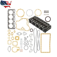 Complete Cylinder Head W/Gasket Kit For Kubota V1505 V1505D V1505T V1505E Engine