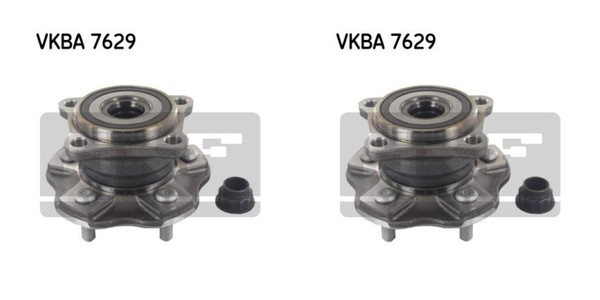 SKF 2X Radnabe Radlagersatz Hinten FüR Lexus RX Toyota Highlander AGL2 GGL2-image