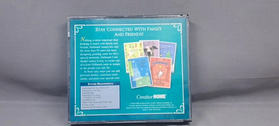 Hallmark Card Studio 2006 PC 3 CD-ROMs Creative Home for Windows 98/Me/2000/XP - Image 4 of 4