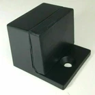 Door Stops Door Stoppers !!!! floor mounted Matt Black finish (4141)