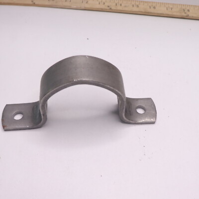 McMaster Heavy Duty Pipe Strap Stainless Steel Steel 2-1/2'' x 6-5/8'' L HDPS-250