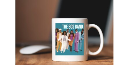 SOS BAND..WOCHENENDMÄDCHEN..MUSIKTASSE GESCHENKIDEE