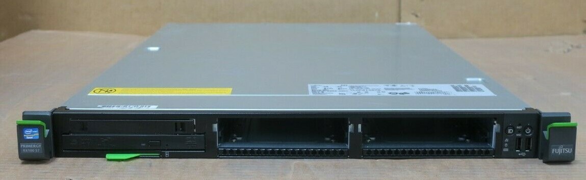 Fujitsu Primergy RX100 S7 Quad Core E3-1220 3.1GHz 24GB Ram 2x 3.5