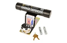 SAS ULTIMATE GARAGE DEFENDER MASTER DOOR LOCK MOTORBIKE SECURITY STOP BAR BLACK