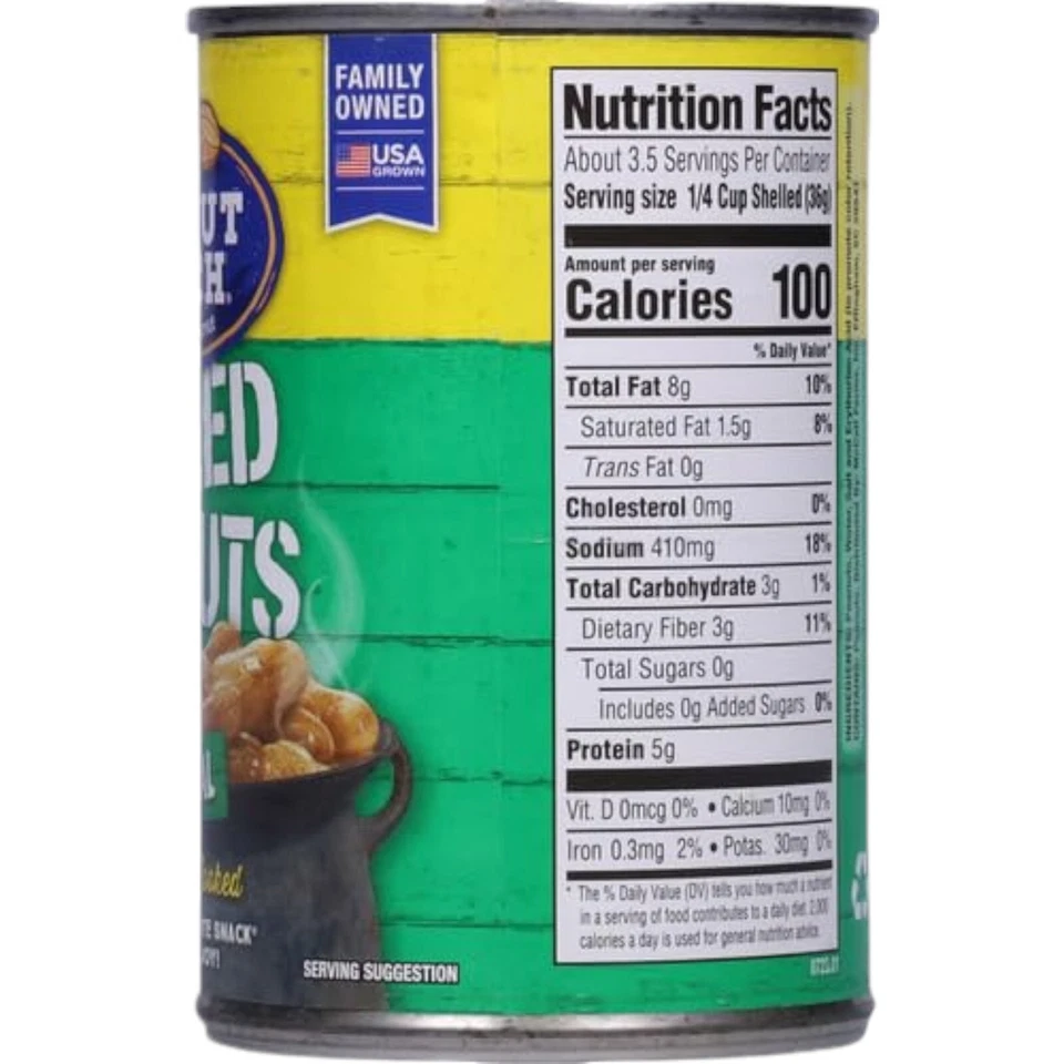 Peanut Patch Green Boiled Peanuts 13.5 ounce cans 12 Pack - Image 4 of 4