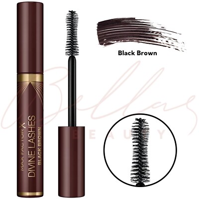 MAX FACTOR Lashes Volume Longwear Smudge-proof Mascara 8 ml *Black Brown* *NEW*