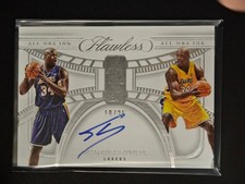 Shaquille O'Neal 2023-24 Panini Flawless Basketball All-NBA Ink Auto 10/25 [3hk