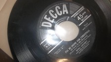 bing crosby 45 rpm record christmas very good ill be home 4 xmas
