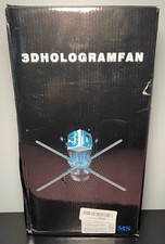 Holographic 3D Fan Projector LED Lights HD With App WiFi Remote 22  