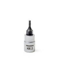 Proxxon 23744 Innensechskanteinsatz 2Mm Sockel Aus Crv-Stahl 33Mm