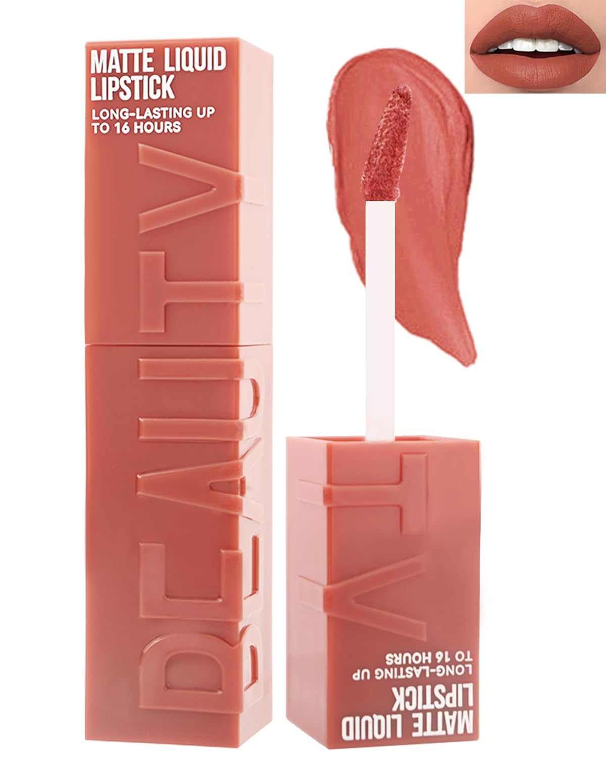 Matte Liquid Lipstick - 1Pcs High Pigment Velvet Lip Stain Tint