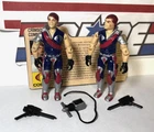GI Joe Tomax & Xamot 1985 *COMPLETE w/Card, NEAR MINT, Dark Scar!* v1 Cobra VTG