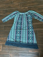 My Beach Boutique Lightweight Knee Length 3/4 Sleeve Dress