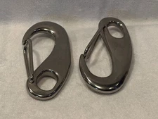 Oval Spring Snap Hook Carabiner Quick Link New With Out Pack NWOP