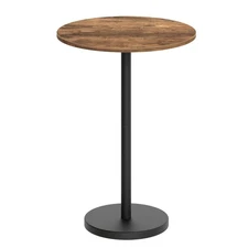 Bar Table, Round Bar Table, Counter Height Table, Pub Cocktail Table, Metal F...