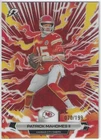 2025 Topps Resurgence PATRICK MAHOMES KC Chiefs Crimson Surge Refractor #47 #'d