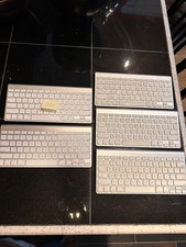 Apple A1314 Wireless Keyboard - White lot of 5 Bluetooth