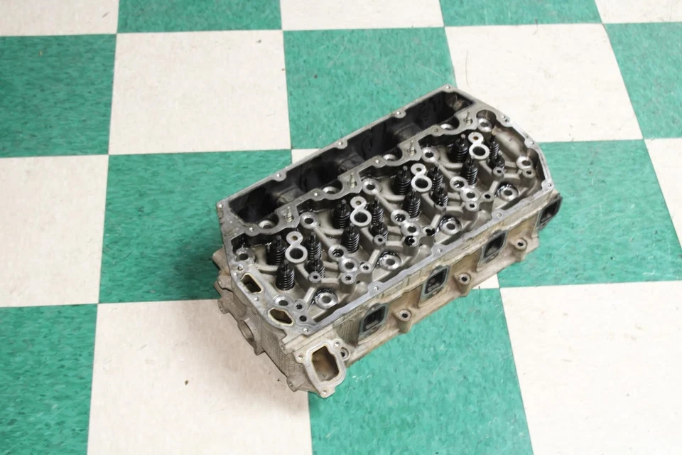 12-14 F250 6.7L Diesel Motor Engine Passenger Right RH Cylinder Head OE Factory - Image 3 of 4