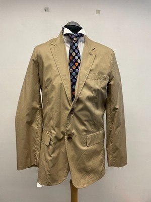GAP HERREN BLAZER IN SAND GR 42L NEU OHNE ETIKETT (0554)