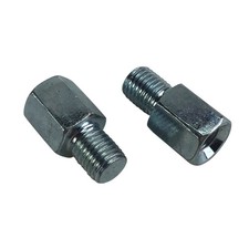 Mirror Adapters - Motorcycle or Scooter - 10mm male to 8mm female - Ne Rearview