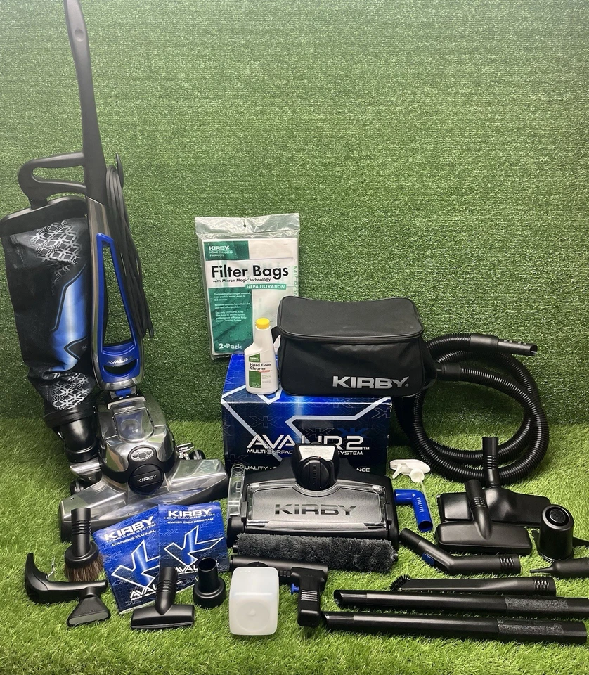 Kirby Avalir 2 Home Cleaning System Complete mit Shampoonierer & Aufsätzen Paket