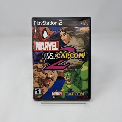 Marvel vs Capcom 2 Sony PlayStation 2 PS2 Game Tested Working No Manual