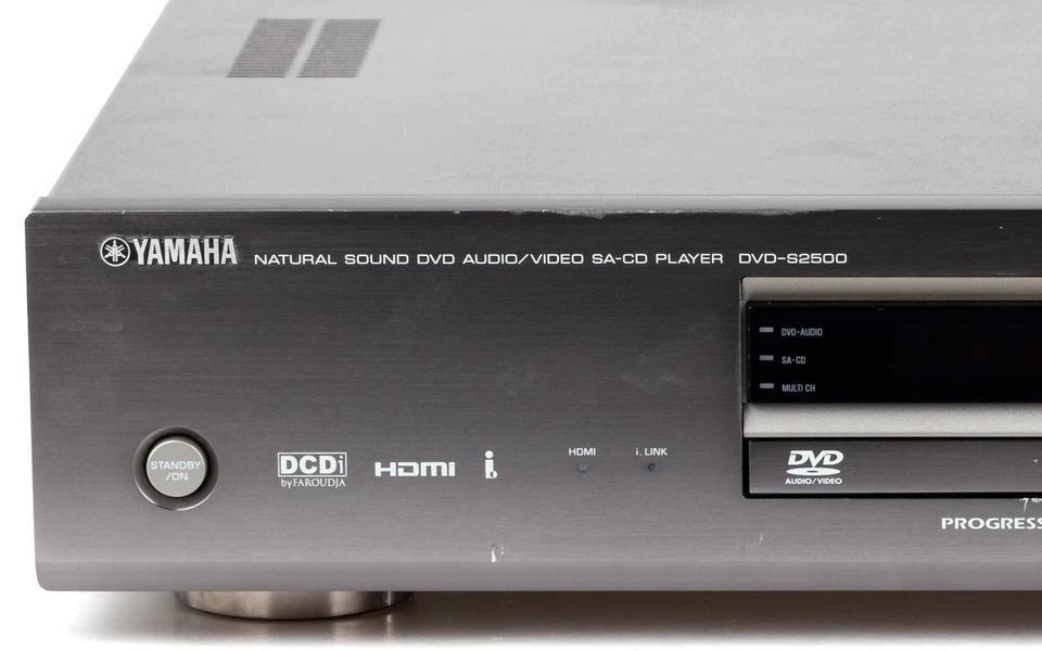Yamaha DVD-S2500 SACD DVD Player titan + FB / gewartet 1 Jahr Garantie [3] - Bild 2 von 4